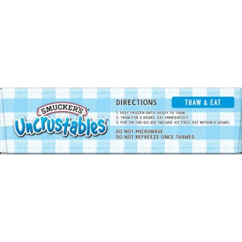 Smucker S Uncrustables Uncured Ham Cheese Bites 3 Ct 2 Oz Kroger