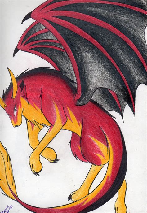 Flying Wolf Dragon By Wafflemistress On Deviantart