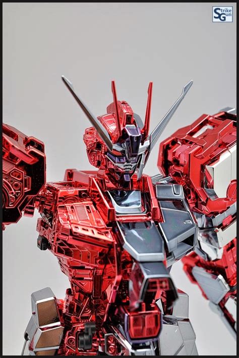 Custom Build Pg 160 Strike Gundam Red Coated Frame Ver