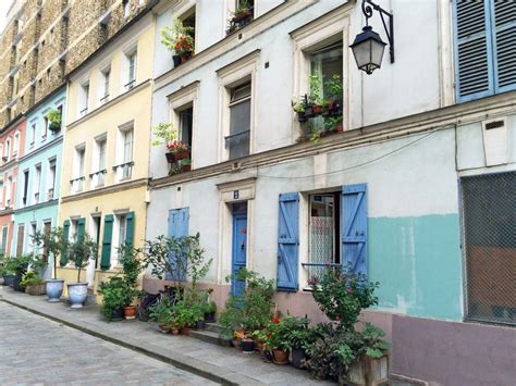 Rue Crémieux One Of Paris Most Colourful Streets French Moments