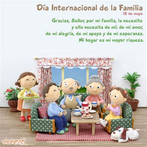 Universalmente, la familia sigue siendo considerada aún como la unidad básica de la sociedad. Imagen para celebrar el Día Internacional de la Familia