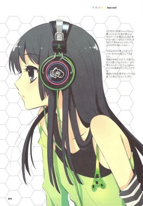 Cool Anime Headphones Girl Music Girls Pinterest