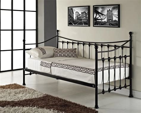 Versatile Ivory Metal Guest Day Bed Frame With Trundle Buy Day Bed With Trundleday Bed Frame