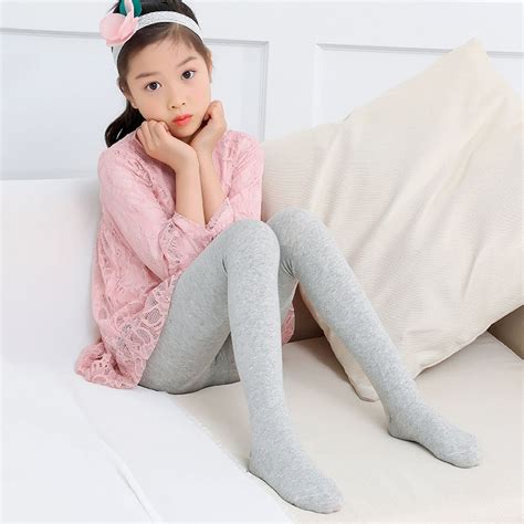 1pcs Kids Children Polyester Solid Color Girls Tights And Stocking