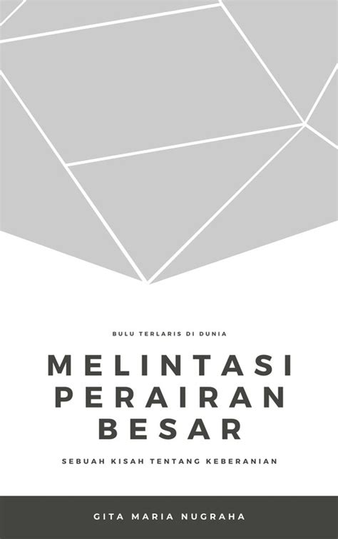 Desain Contoh Cover Buku Gratis Canva