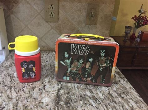 Vintage 1977 Kiss Lunchbox With Thermo 1844505670
