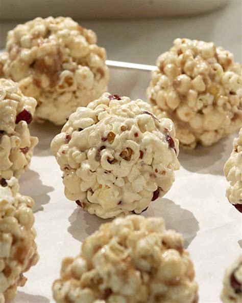 Popcorn Balls Recipe Martha Stewart