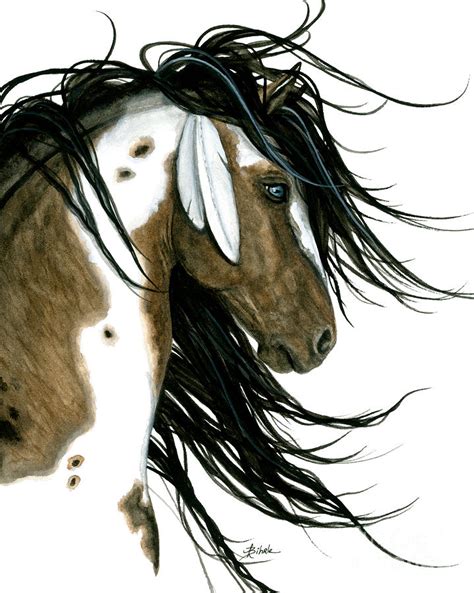 Majestic Horse 159 Painting By Amylyn Bihrle Fine Art America