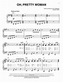 Oh, Pretty Woman Sheet Music | Roy Orbison | Easy Piano