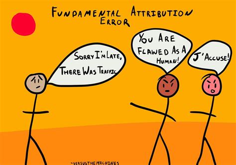 Fundamental Attribution Error The Decision Lab