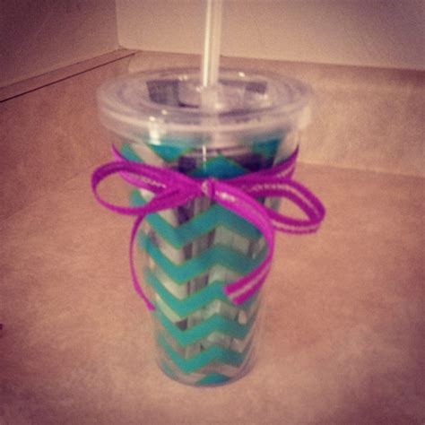 Use A Cheap Tumbler To Package Purse Pack Items Or Samples For A Cute