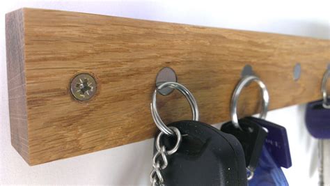 Magnetic Key Rack Key Holder Wood Key Holder Wall Mounted