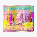 Poster mit "ästhetisches Friedrich Hölderlin Porträt, Dichter aus ...