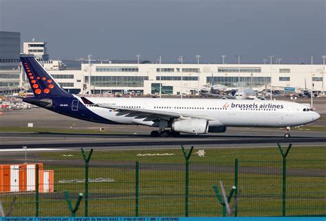 Picture Brussels Airlines Airbus A330 342 Oo Sfd