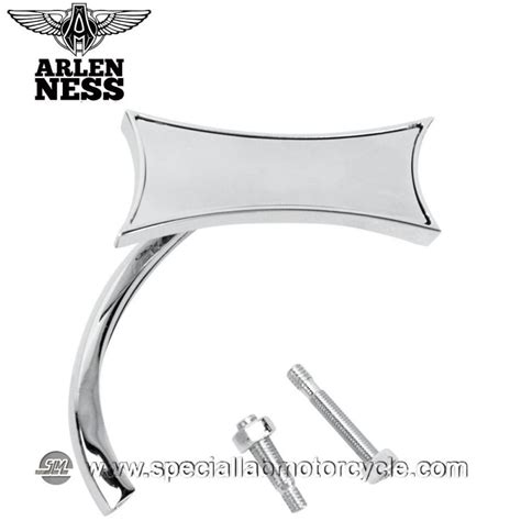 Arlen Ness Specchietto Retrovisore Destro Four Point Chrome Harley Davidson