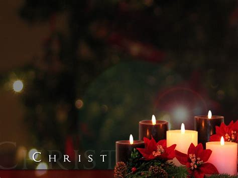 Christmas By Candlelight Wallpapers Wallpaper Cave