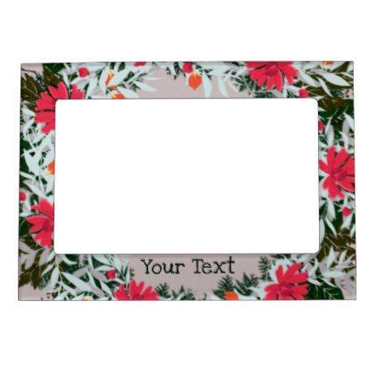 It will look great if you put the picture frame on the ceiling or make a cute coffee table. #Wreath Wedding Flowers Floral Picture Photo Magnetic ...