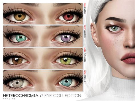 Heterochromia Eye Collection By Pralinesims At Tsr Sims 4 Updates