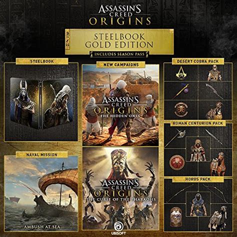 Assassins Creed Origins Steelbook Gold Edition Playstation 4