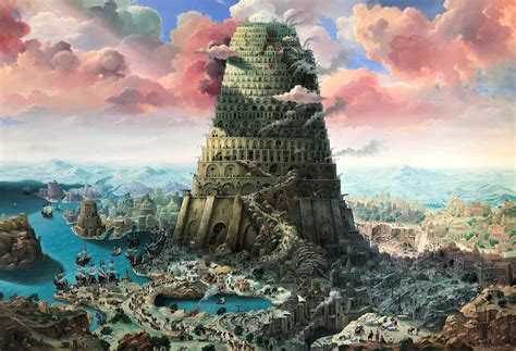 The Tower Of Babel Large St Art