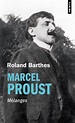 Amazon.fr - Marcel Proust. Mélanges - Barthes, Roland - Livres