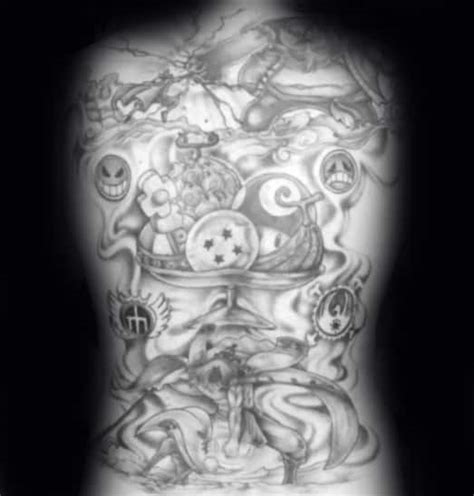 70 One Piece Tattoo Designs For Men Japanese Anime Ink Ideas