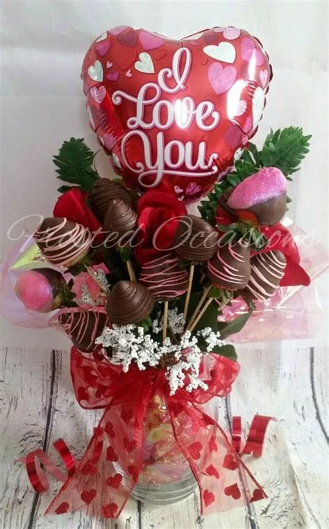 Chocolate Strawberry Bouquet Valentines Day