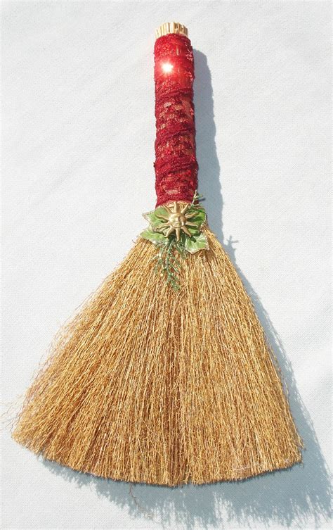 This Listing Is For One Decorated 12 Hand Besom This Hand Besom Is