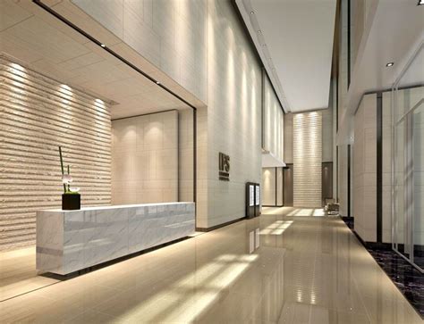 Modern Office Lobby Architecture Modern Office Lobby Design Commercial
