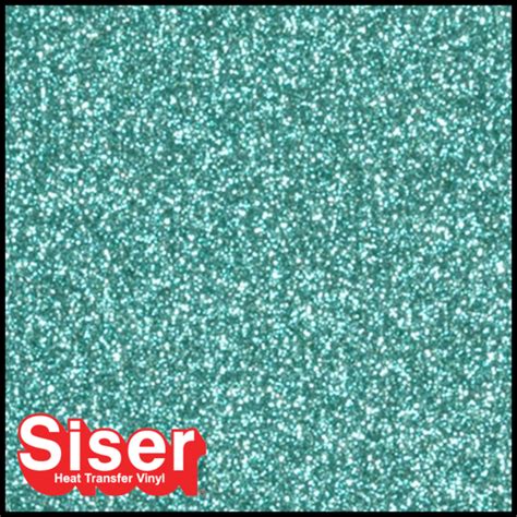 Siser Glitter Heat Transfer Vinyl A4 Sheet Jade Skat Katz Heat