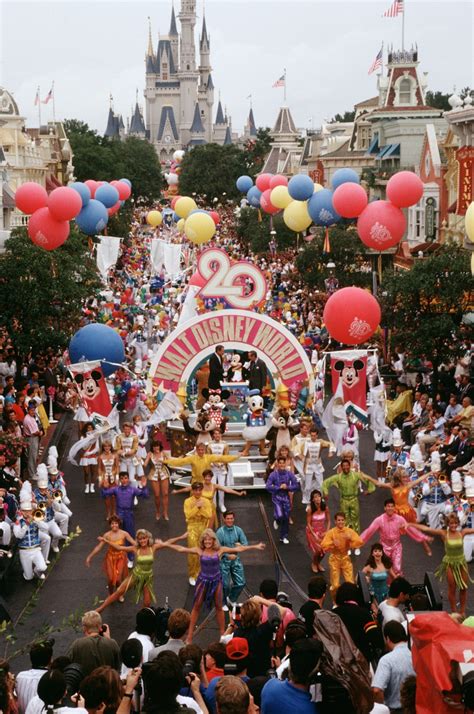 Vintage Walt Disney World Magic Kingdom Park Marks 20 Years Disney