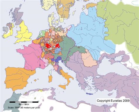 Euratlas Periodis Web Map Of Palatinate In Year 1600