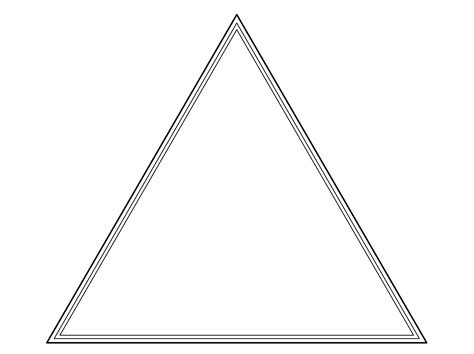Blank Triangle Clipart Best