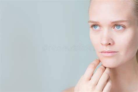 A Beautiful Model Woman Portrait Copy Space Beauty Commercial Stock Image Image Of Caucasian
