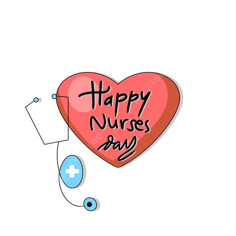 Happy Nurse Clipart Hd Png Heart Happy Nurses Day Clipart Happy