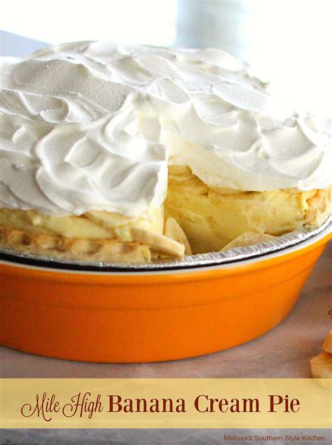 mile high banana cream pie banana cream pie recipe banana