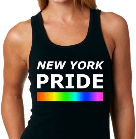 New York Pride Lgbtq Pride Tank Top Equality Shirt By Allgaytees Long