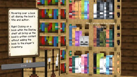 Minecraft Idea Display Shelves And Dyed Books 3d Model By Vabart