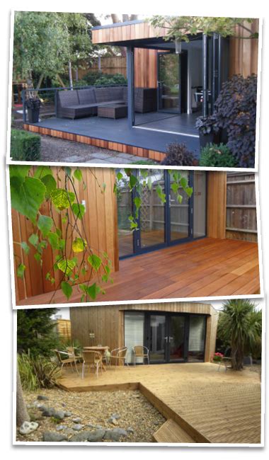 Decking Solutions for Contemporary Garden Buildings | Contemporary garden, Garden buildings ...