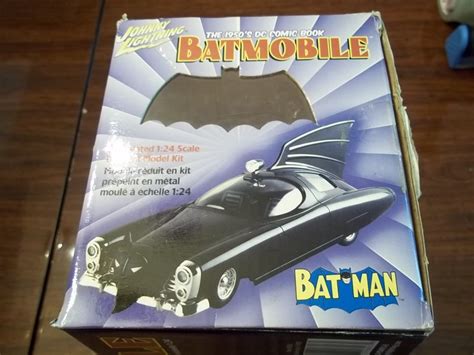 The 1950s Dc Comic Book Batmobile 124 Scale Die Cast Model Etsy