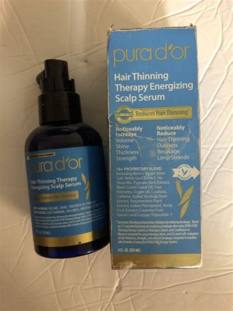 Pura Dor Pura Dor Dor Hair Thinning Therapy Energizing Scalp Serum