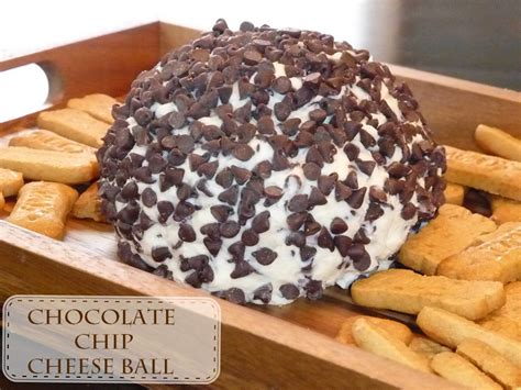 Theresas Mixed Nuts Chocolate Chip Cheese Ball