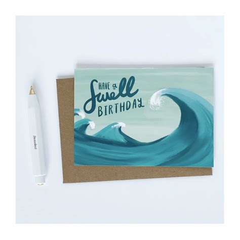Have A Swell Birthday Card Harbour Lane Studio
