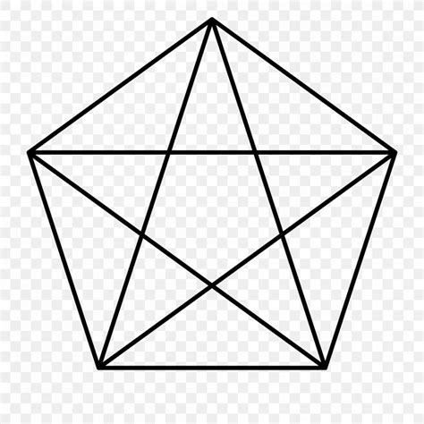 Pentagram Pentagon Regular Polygon Triangle Golden Ratio Png