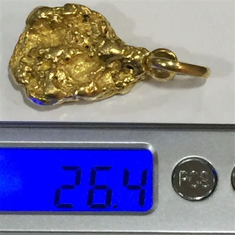 A gold nugget, or pepito. Pepita Pepita Ouro Natural 24k 26,4g. - R$ 6.490,00 em Mercado Livre