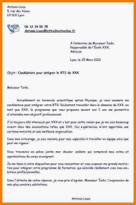 Lettre De Motivation Parcoursup But Gea  Communauté MCMS