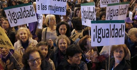 Igualdad Igualdad Legal Entre Hombres Y Mujeres Por Qué España Aún No
