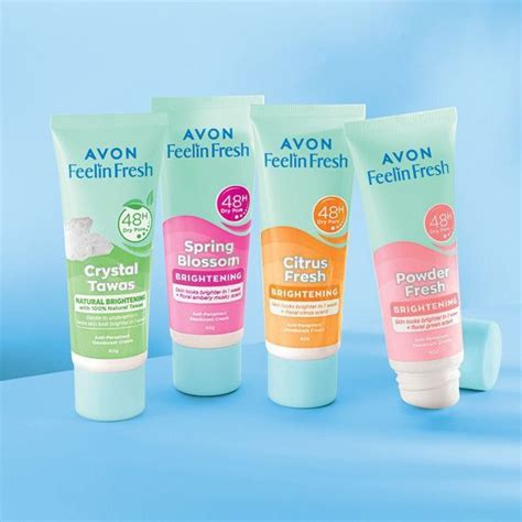 Avon Feelin Fresh 48h Anti Perspirant Deodorant Cream Avon Quelch Putok