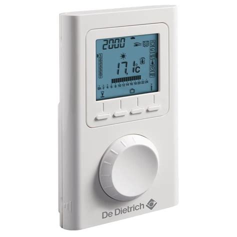 Thermostat D Ambiance Programmable Journalier Rdj Rdj10 Electroménager