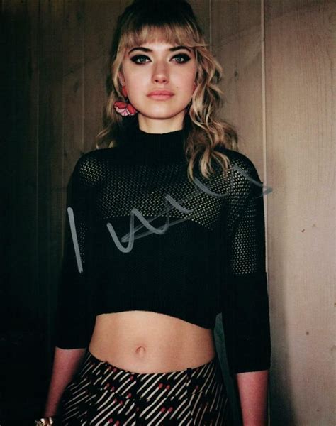 Imogen Poots Signed X Photo Picture Autographed With